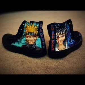 Custom Anime High Top Converse